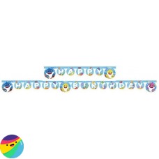 Napis Happy Birthday Baby Shark